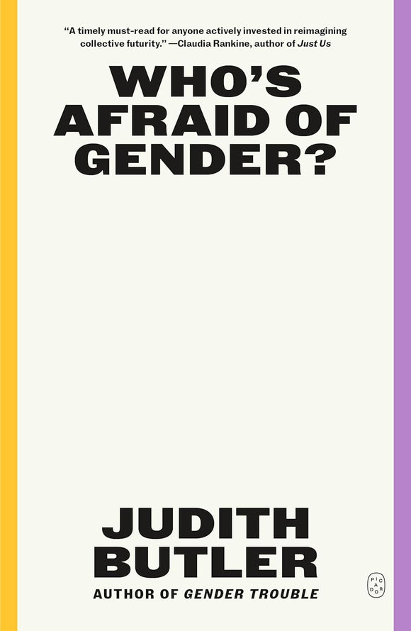 Who's Afraid of Gender? | Judith Butler