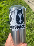 Large Bookspace Sticker—All Cats Are Beautiful