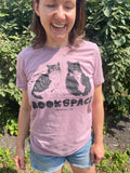 Adult Bookspace T-Shirt—All Cats Are Beautiful