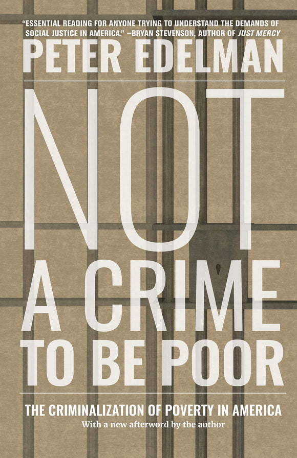Not a Crime to Be Poor | Peter Edelman