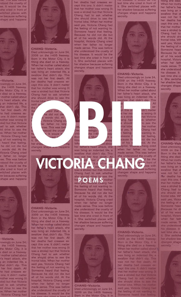 Obit: Poems | Victoria Chang